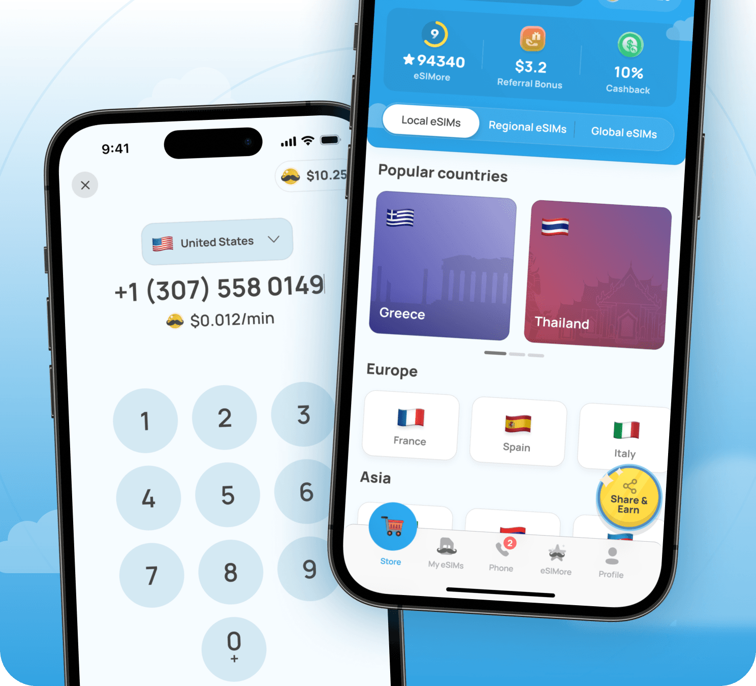eSIMo Mobile App